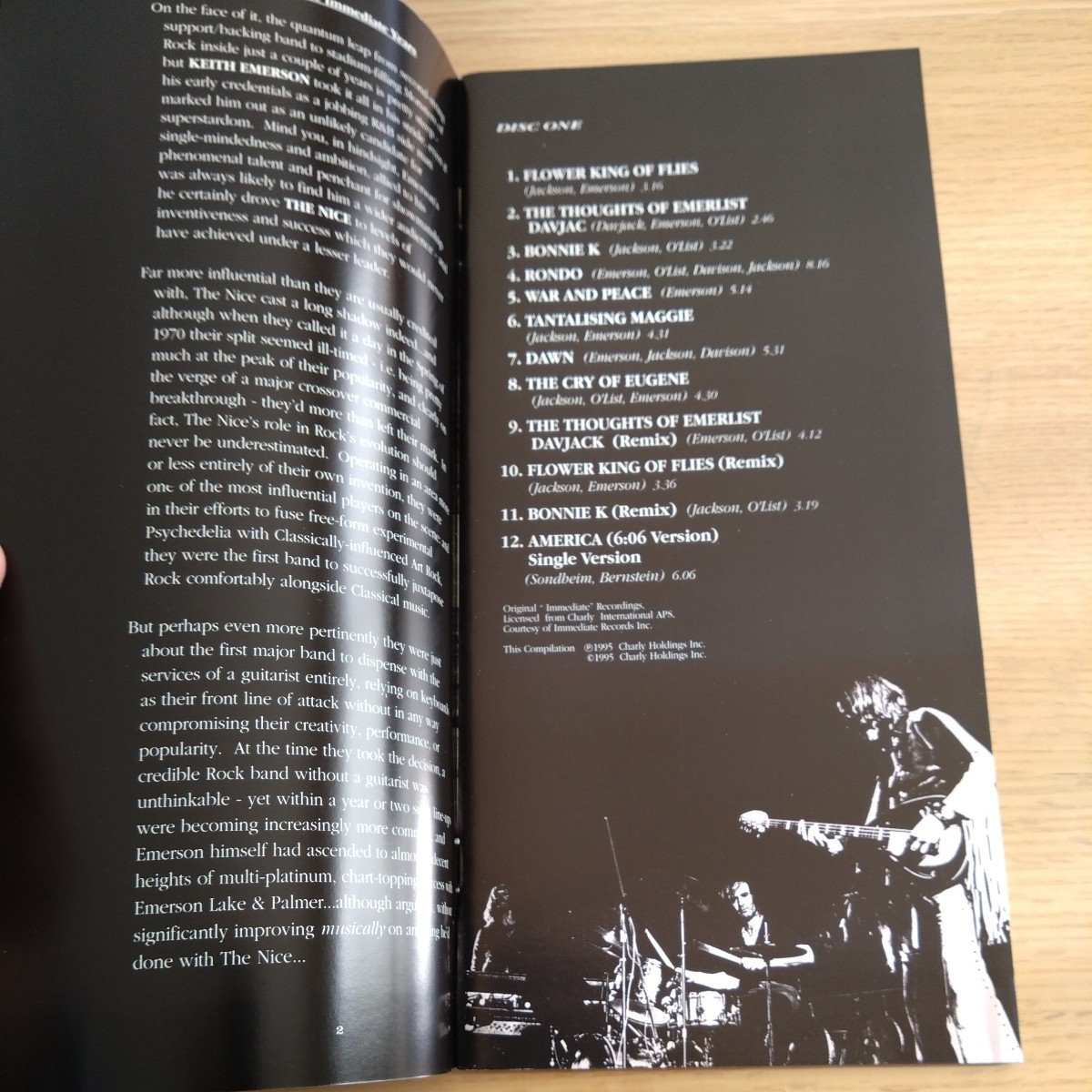 The Nice / The Immediate Years （輸入盤３CD) Kieth Emerson キース・エマーソン Emerson, Lake & Palmerの画像4