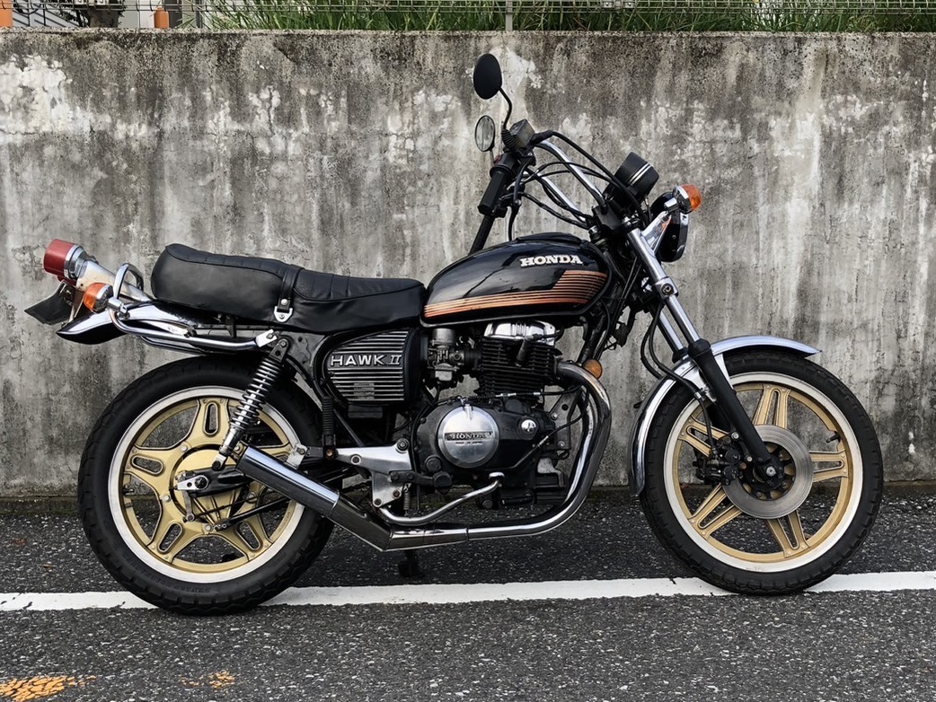 実走動画有り CB450T (250登録)450エンジン絶好調(バブ CB250T