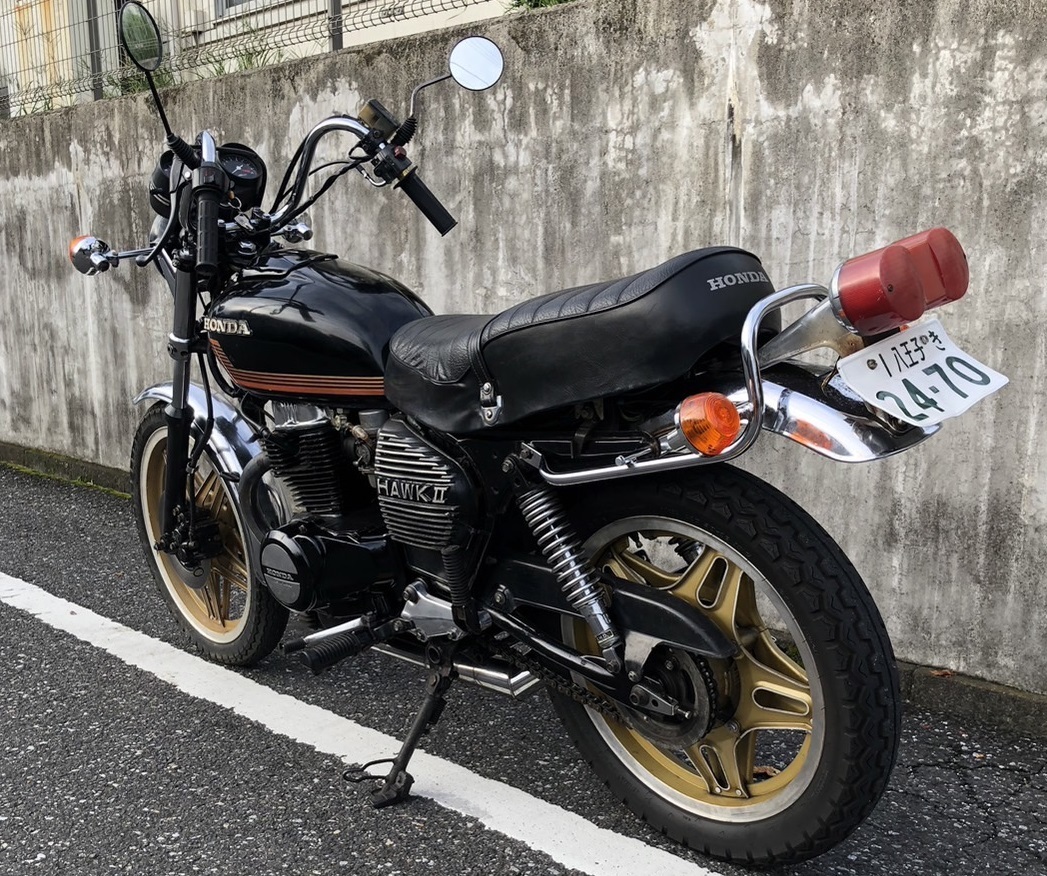 実走動画有り CB450T (250登録)450エンジン絶好調(バブ CB250T