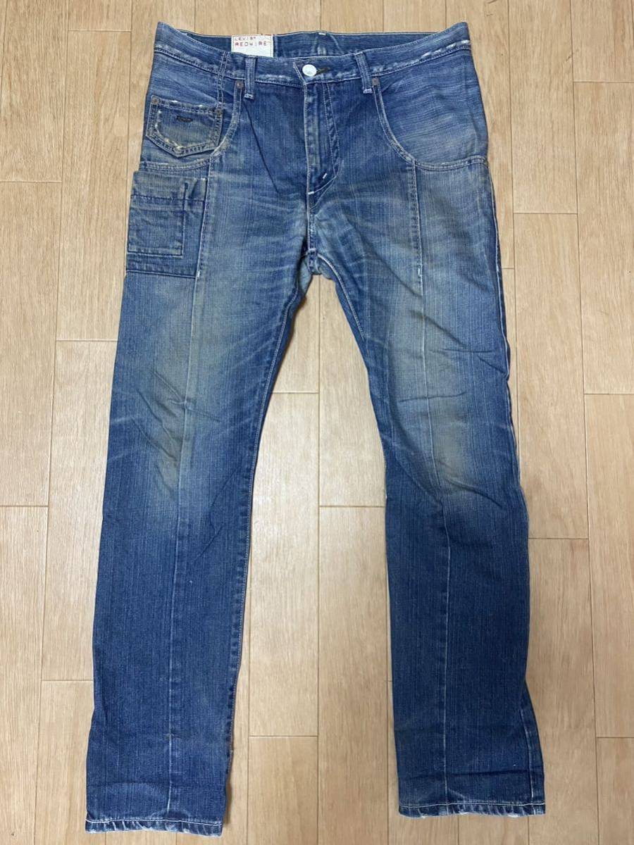 高い品質 REDWIRE Levi''s LOW 34インチ 2006年 RW-001 SLIM CROTCH