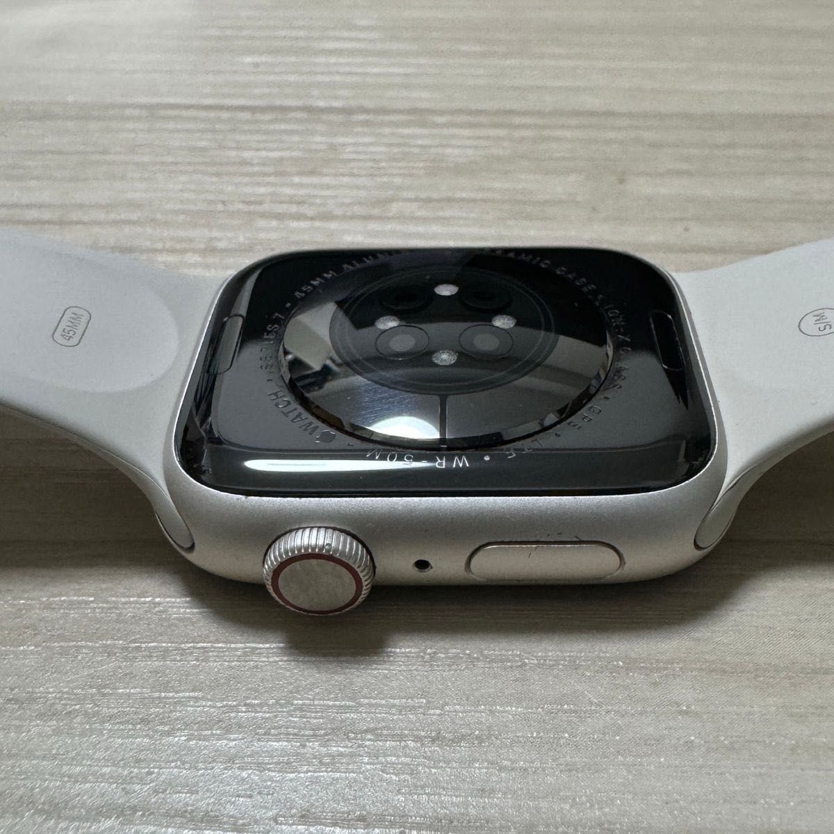 AppleWatch 7 GPS＋Cellular スターライト 45mm