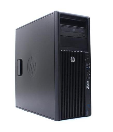 30日保証 Windows XP Pro HP Z420 Workstation Xeon E5-1620 3.60GHz 4GB 新品SSD 256GB DVD 中古パソコン デスクトップ