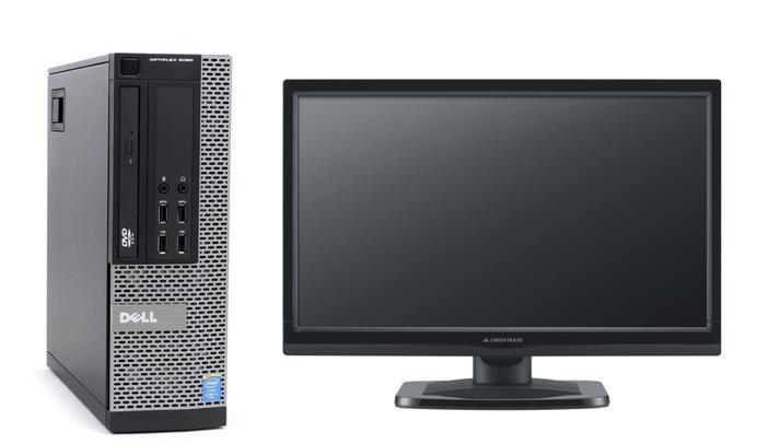 宅配便配送 DELL 32BIT Pro Windows7 Optiplex 中古パソコン 22型液晶