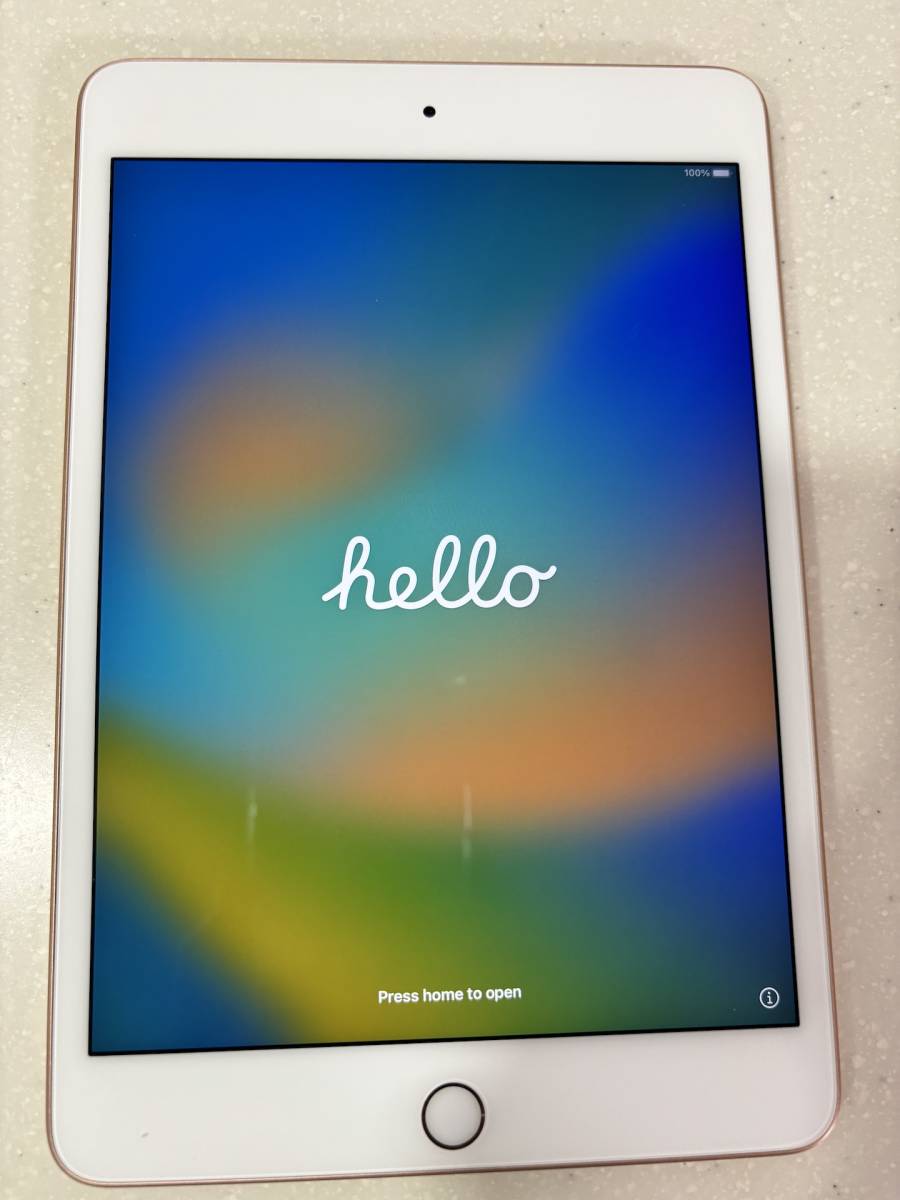 Apple iPad mini 5Wi Fi G 第5世代 ゴールド MUUJ/A 中古美品