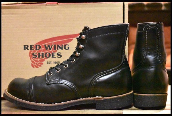 大感謝セール】 箱付 【8D 良品 HOPESMORE redwing ブーツ 編み上げ