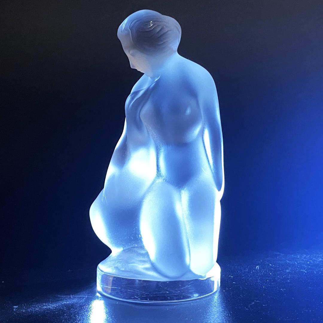 美品】Lalique ラリック 裸婦と白鳥のペーパーウエート|PayPayフリマ