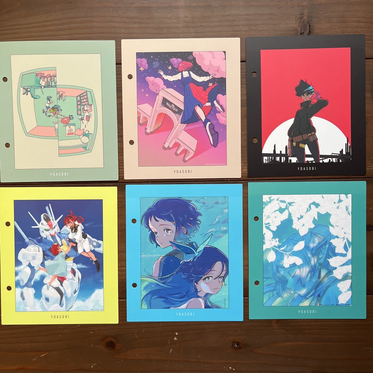 YOASOBI THE BOOK 3 CD購入特典 店舗別 インデックス 6種セット(よ