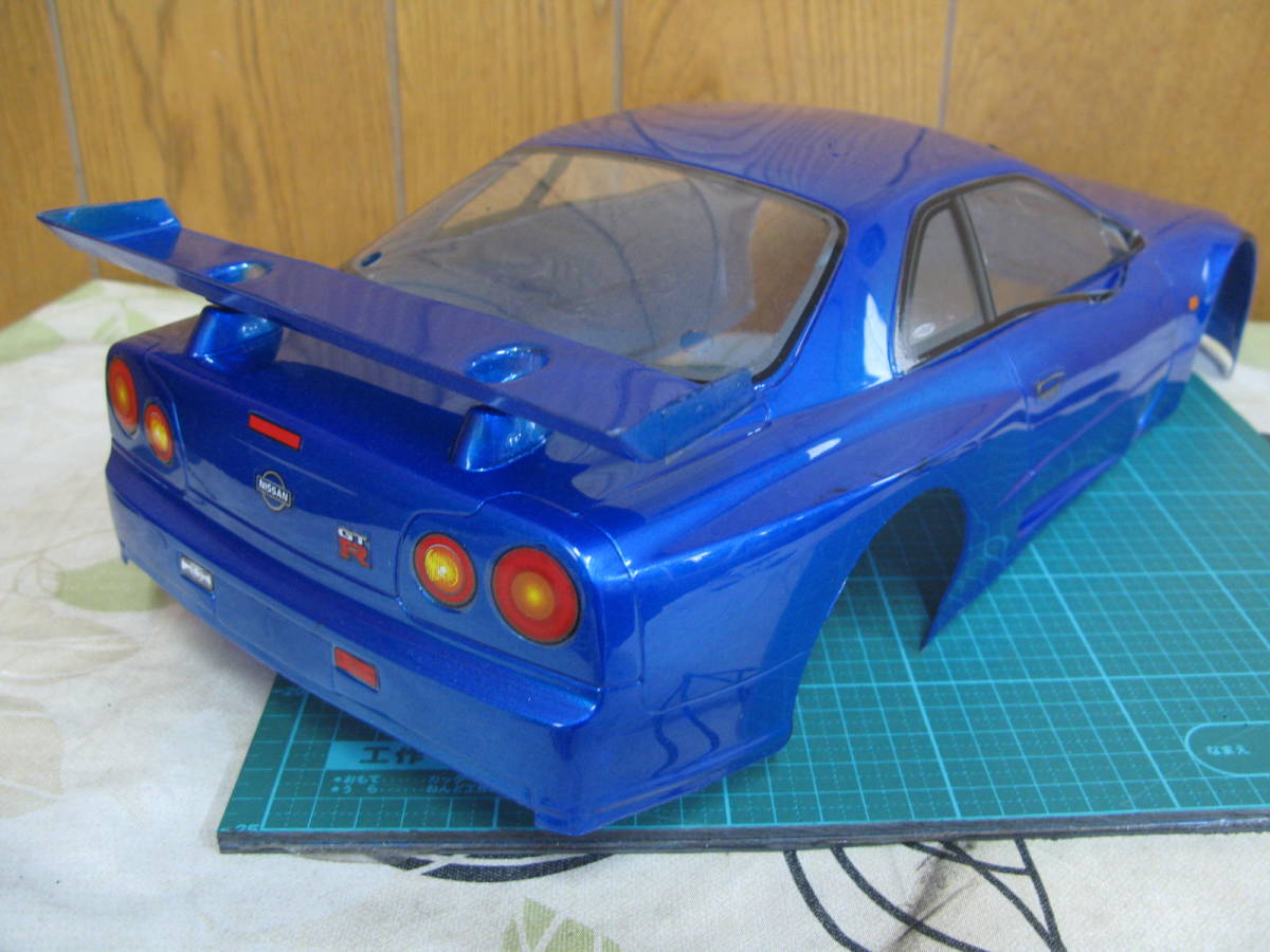 新作商品 ボディー 寄168 1/10 GT-R R34 ボディ - fcbouaye.fr