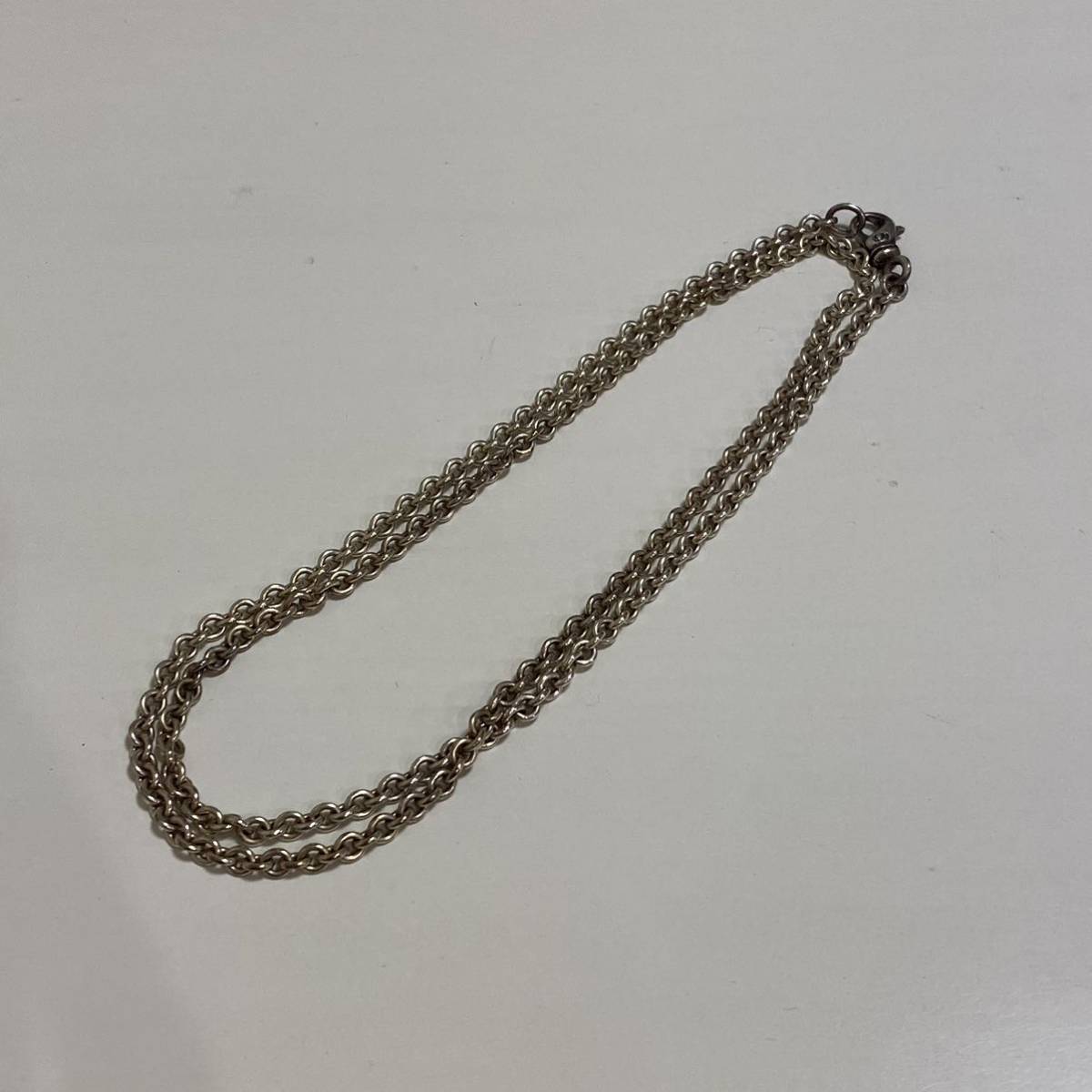 CHROME HEARTS クロムハーツ NE CHAIN 30 NE チェーン 30 30インチ SV925 シルバーネックレス アクセサリー 長さ約76cm 布袋 インボイス有_画像3