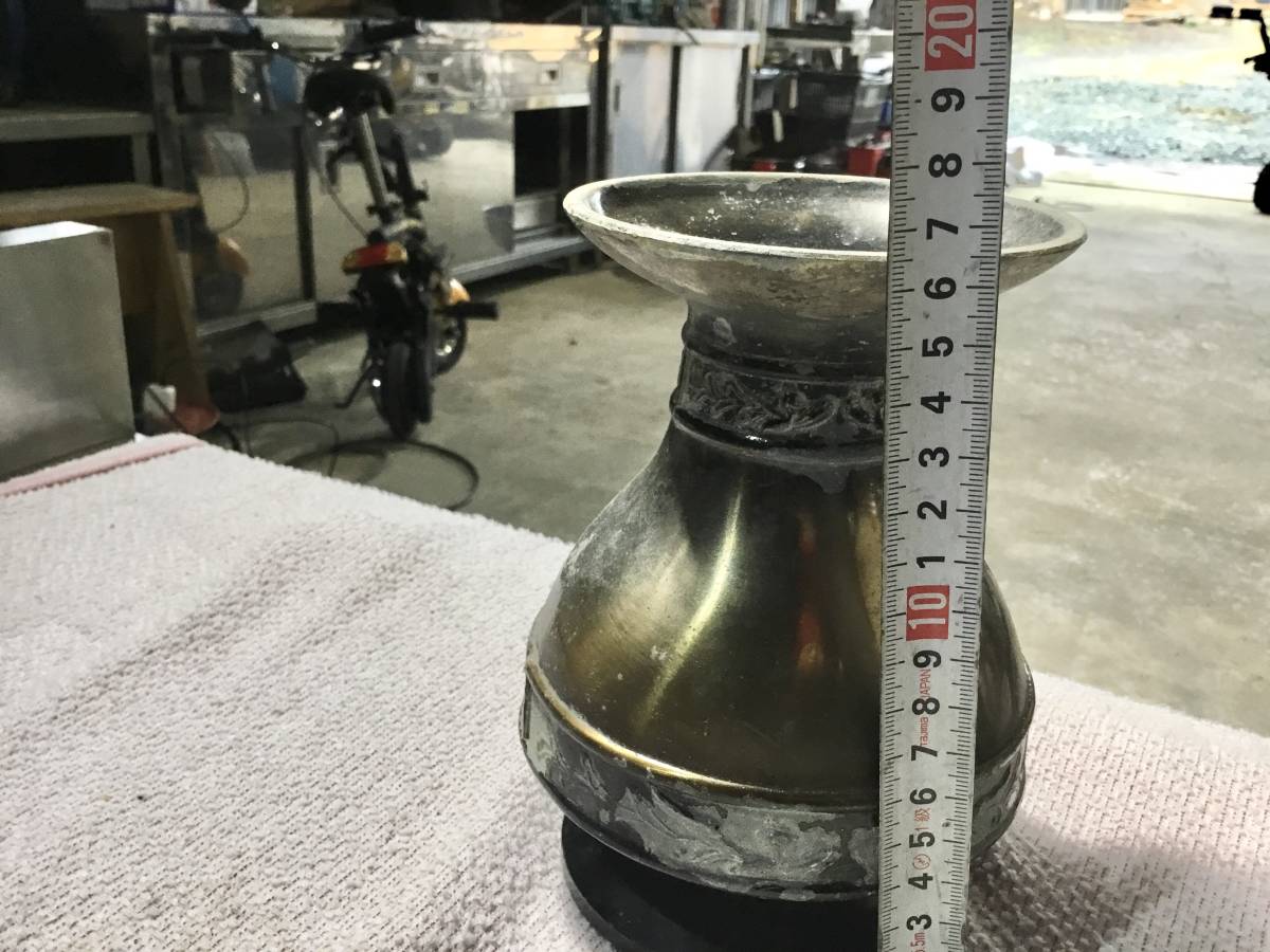 岩手 盛岡発 骨董品 壷 花瓶 花器 花入 飾壷 金属工芸 置物 管理 岩手 盛岡発 骨董品 壷 花瓶 花器 花入 飾壷 金属工芸 置物 管理