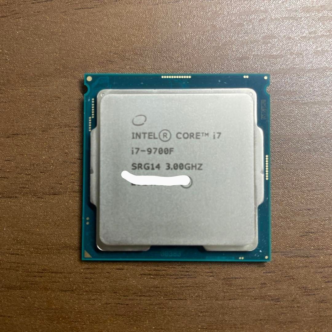 CPU Intel Core i7 9700F  LGA1151 クーラー未使用