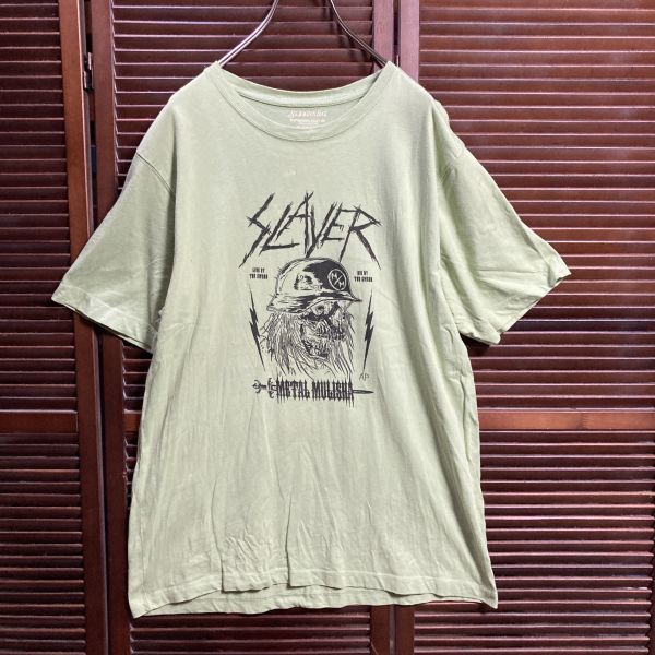 YNZ ★1円スタート☆ 古着 バンド Tシャツ スレイヤー SLAYER 骸骨 / 80s 90s Y2K ビンテージ vintage レア 希少_画像2