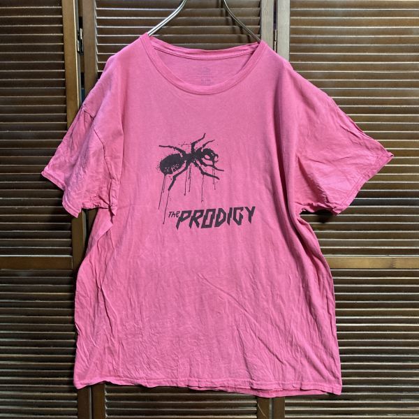 YNU ★1円スタート☆ 古着 バンド Tシャツ the PRIDIGY プロディジー 蟻 / 80s 90s Y2K ビンテージ vintage_画像2