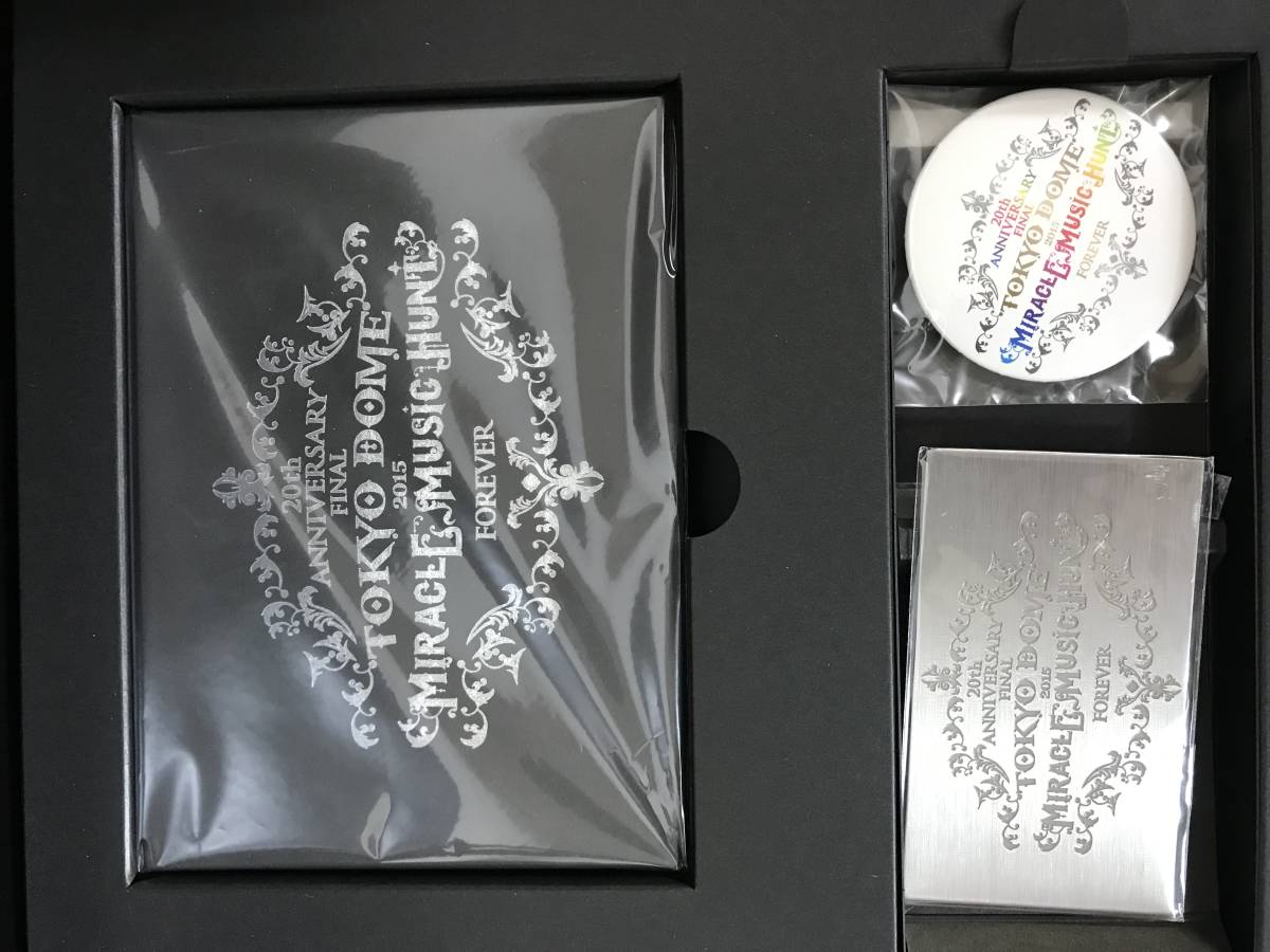 W2●20th Anniversary Final GLAY in TOKYO DOME 2015 Miracle Music Hunt Forever-PREMIUM BOX Blu-ray Disc グレイ 231031_画像8