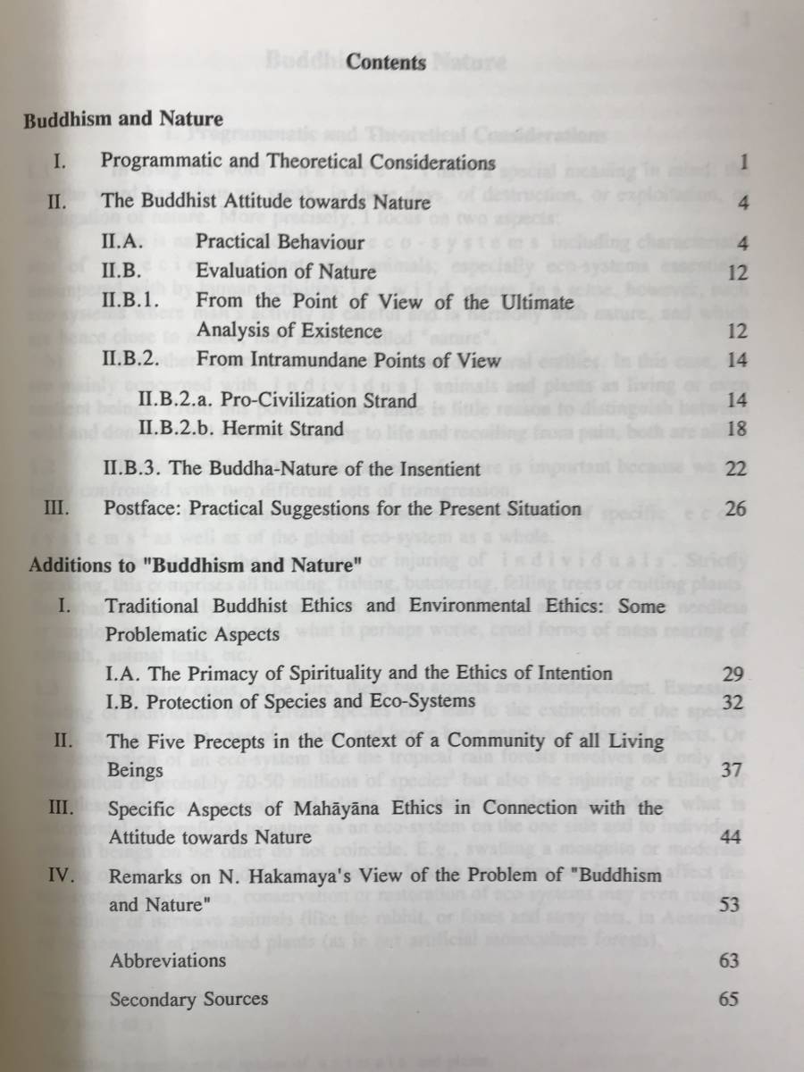 h14●【英語洋書】仏教と自然 国際花と緑の博覧会における講義 Buddhism and nature ランベルト・シュミットハンゼン EXPO1990 231006_画像4