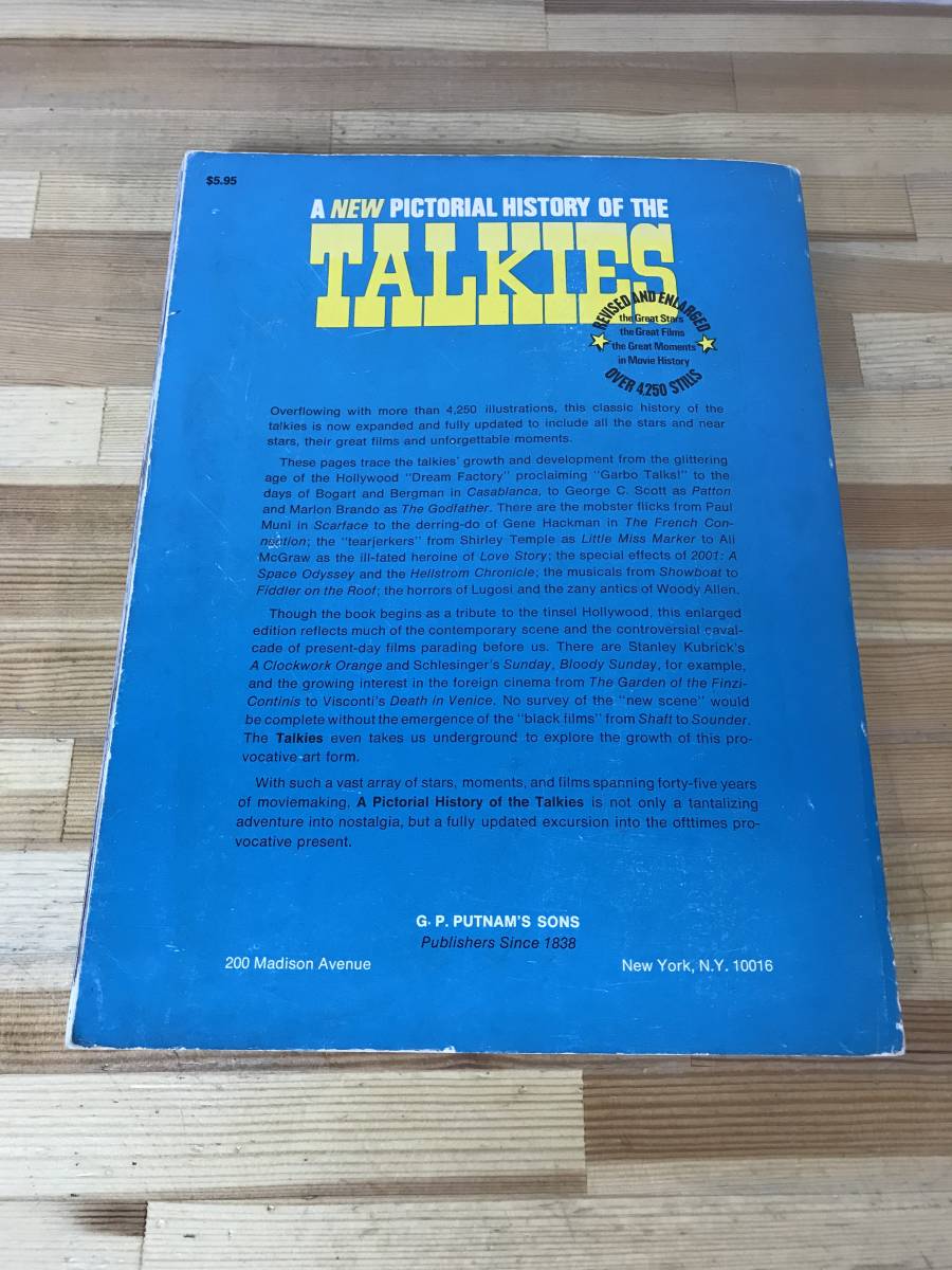 i23●洋書 BLUM A NEW PICTORIAL HISTORY OF THE TALKIES By DANIEL BLUM PUTNAM 映画俳優オードリーヘップバーンマリリンモンロー 231027_画像8