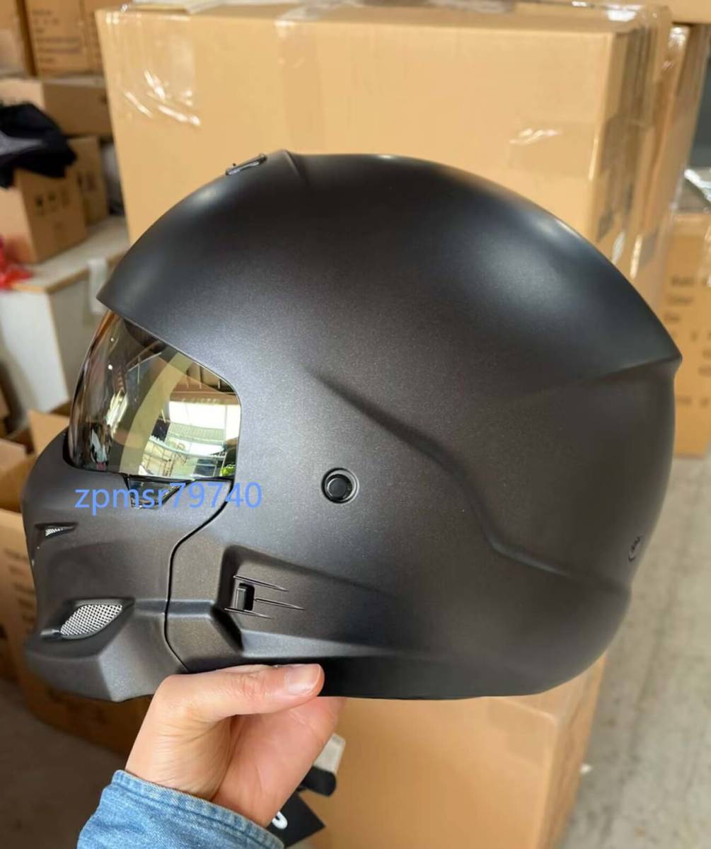 新品フルフェイスヘルメット スコーピオン風ヘルメット ジェット