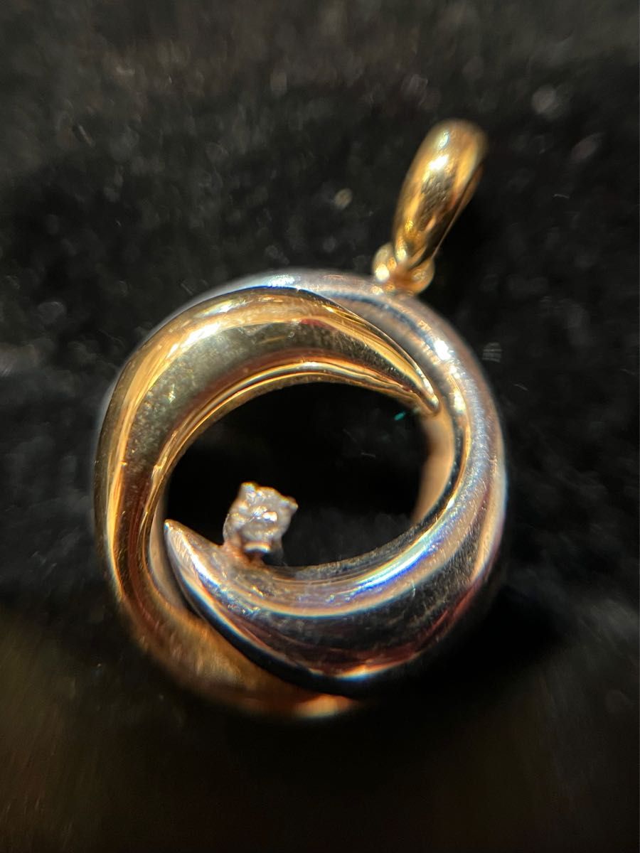 鑑定済み K18 18金 ネックレス トップ 総重量約2.4g