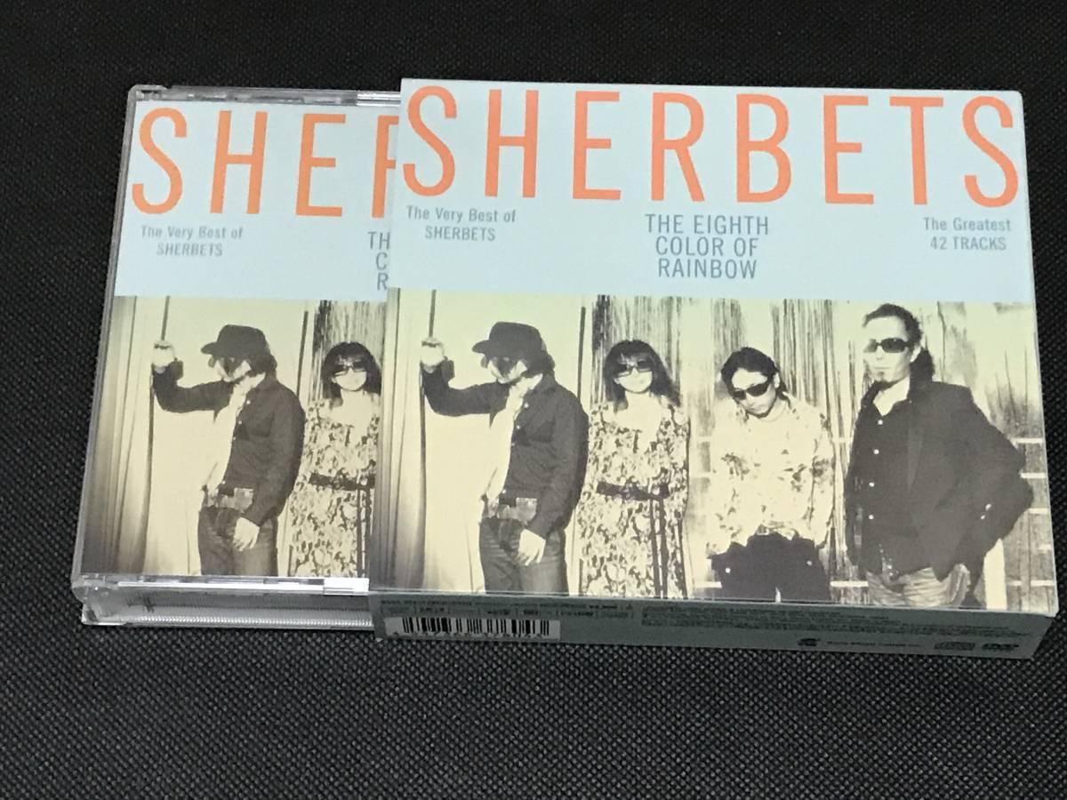 SHERBETS The Very Best of SHERBETS-「8色目の虹」限定盤　送料無料_画像1