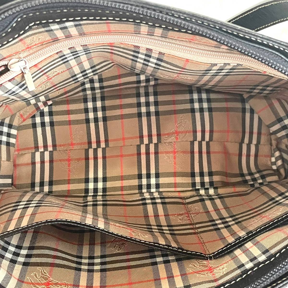 極美品 バーバリー BURBERRY トートバッグ ショルダー ノバチェック