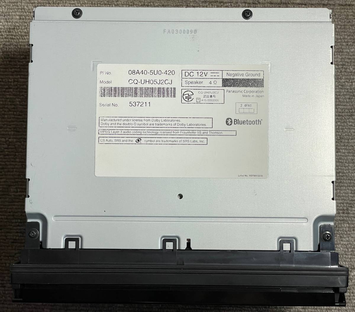 ホンダ 純正ナビ Gathersギャザズ VXM-165VFi(中古品/7インチ ホンダ 純正ナビ Gathersギャザズ VXM-165VFi(中古品/7インチ