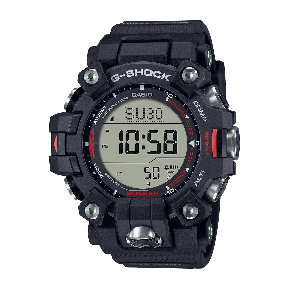 中古】 ☆CASIO G-SHOCK Gショック マッドマン 腕時計 G-9000 メンズ