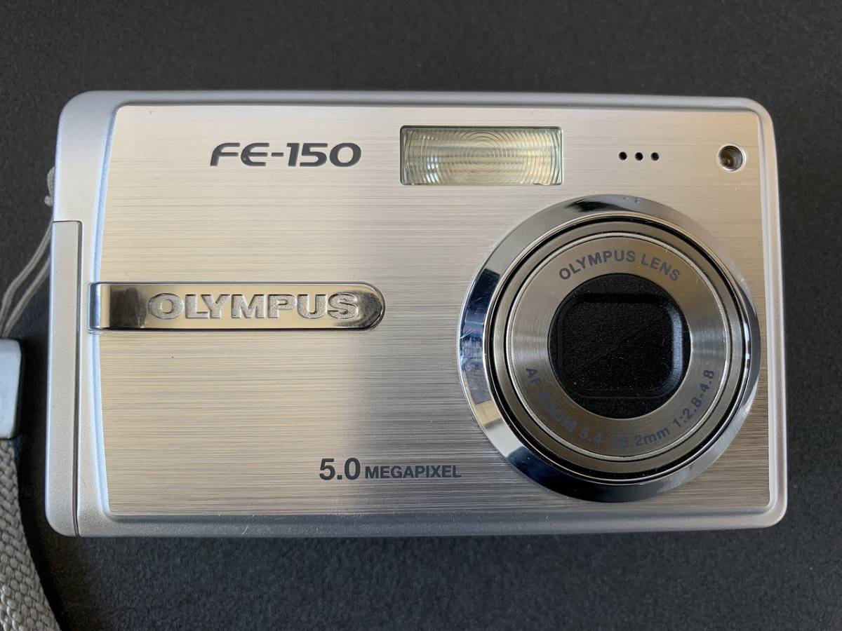 OLYMPUS オリンパス FE-150 コンパクト デジタルカメラ デジカメ カメラ ストラップ付き ①の画像2