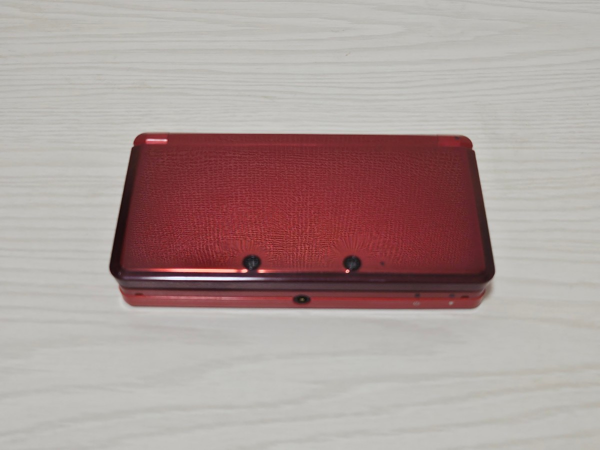 2024年製 新品】 ☆動作確認済み☆ニンテンドー3DS フレアレッド 本体