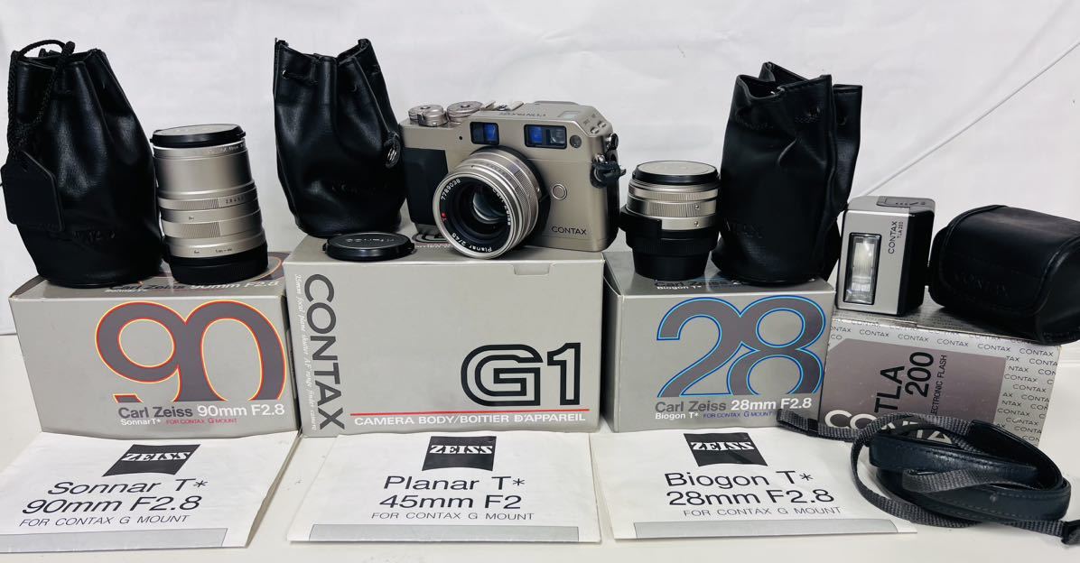 当社の 【未使用品】CONTAX レンジファインダーフィルムカメラ G2