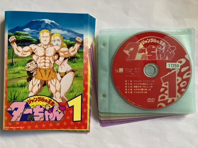 ジャングルの王者 ターちゃん　全10巻セット　DVD　初期動作確認済み_画像1