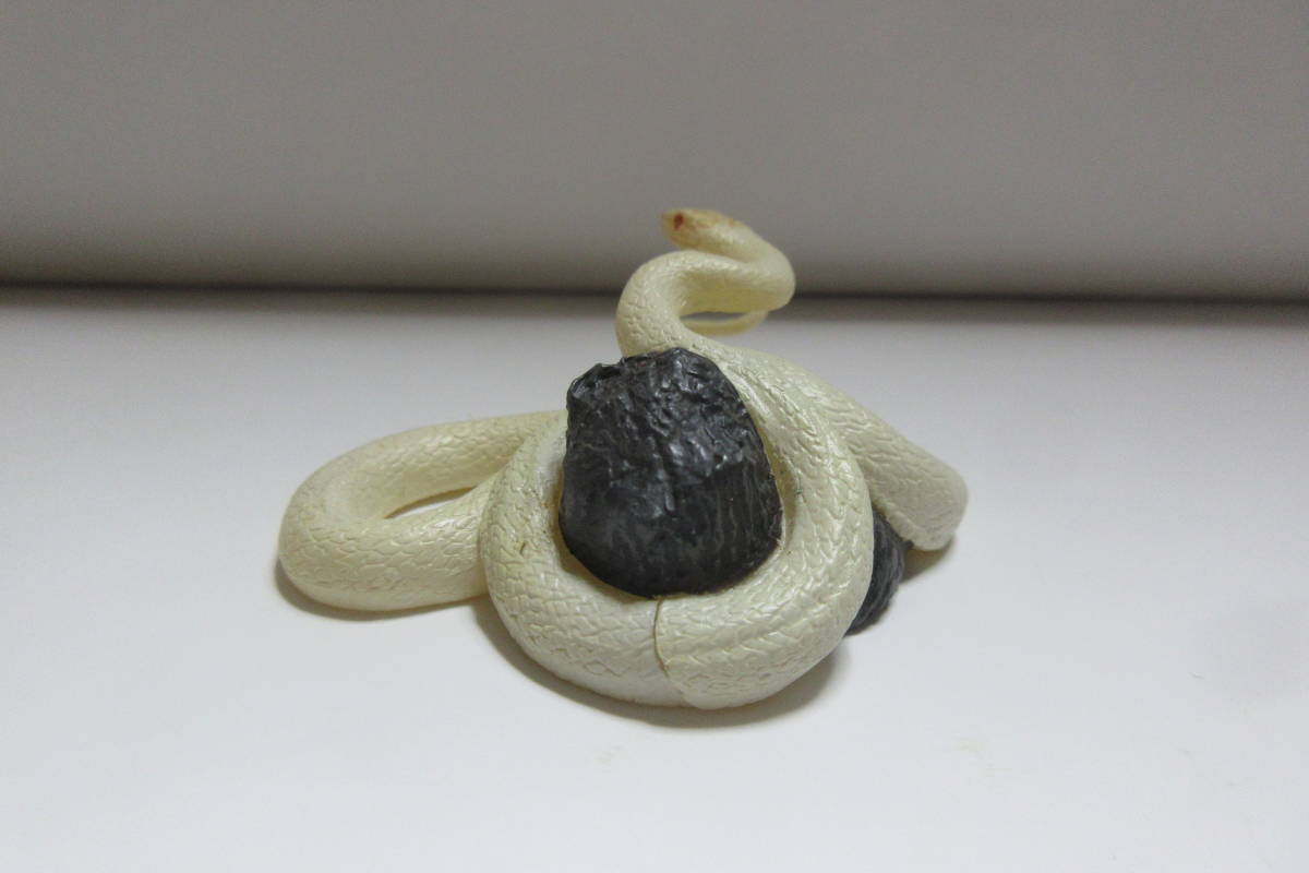週刊　日本の天然記念物　岩国のシロヘビ　　　　チョコエッグ動物_画像4