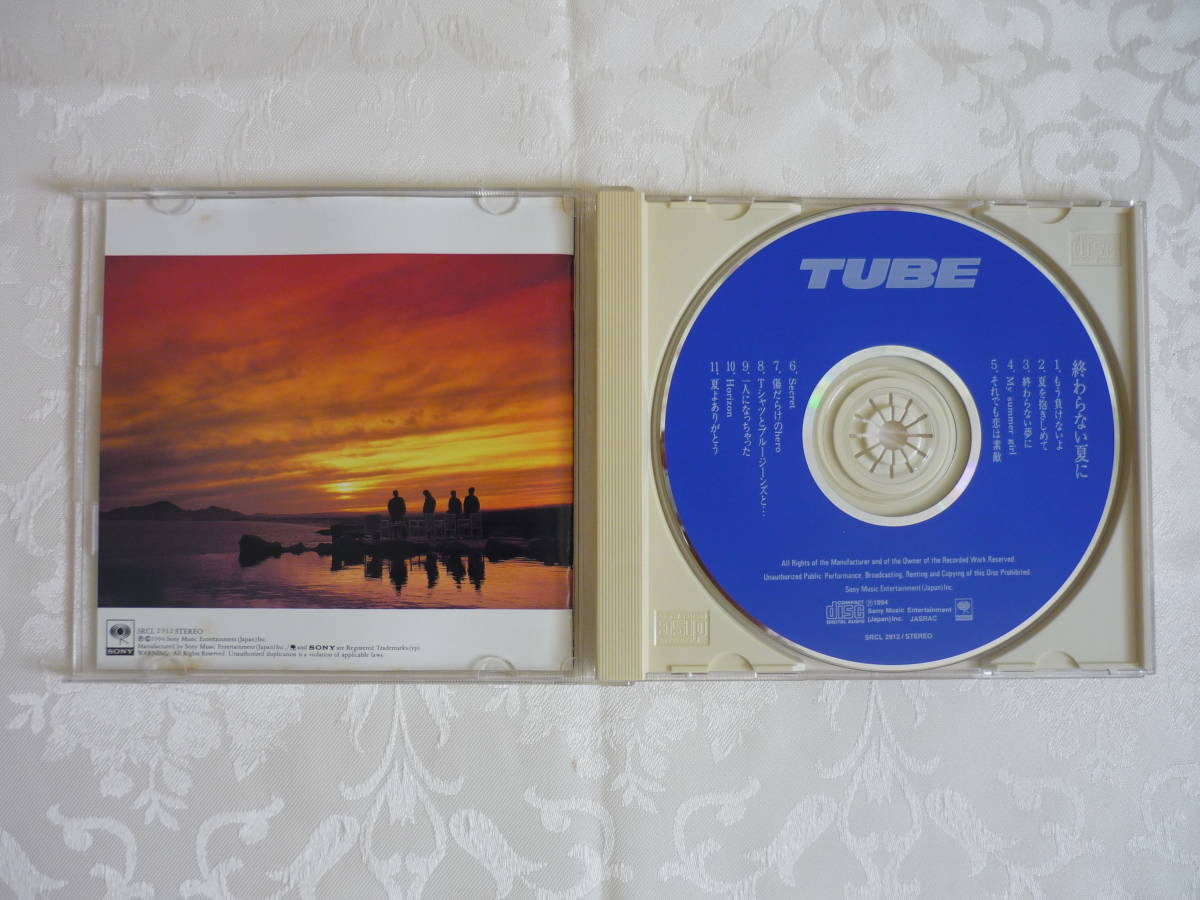 CD　チューブ　TUBE　「 終わらない夏に 」　　ケース傷あります。_画像3