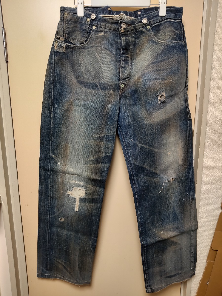 LEVI'S LVC 世界限定500本 NEVADA JEANS levis ネバダ 01880-0180 デニムパンツ 32×34 リーバイス_画像1