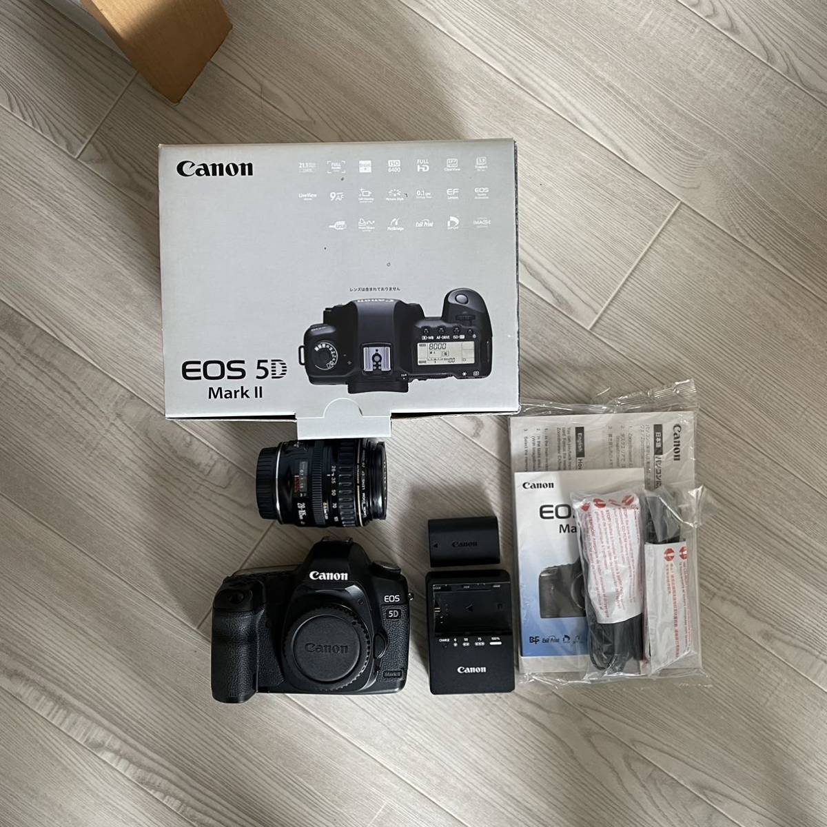 定番の冬ギフト 5D EOS キヤノン Canon 完動品 実用品 mark 標準ズーム