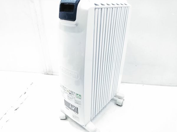 ○Delonghi デロンギ オイルヒーター TDDS0712BL 暖房器具 ドラゴンデジタルスマート ホワイト 3～8畳 1200W C-102118 @160 ○_画像6