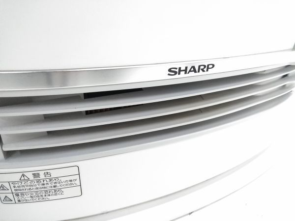 ◇ SHARP シャープ HX-F120-W 加湿 セラミック ファンヒーター2016年製 家電 1019B4B @140 ◇_画像3