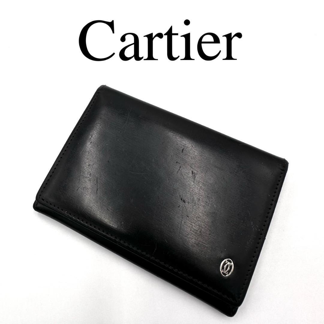 Cartier カルティエ カードケース パスケース パシャ ワンポイントロゴ