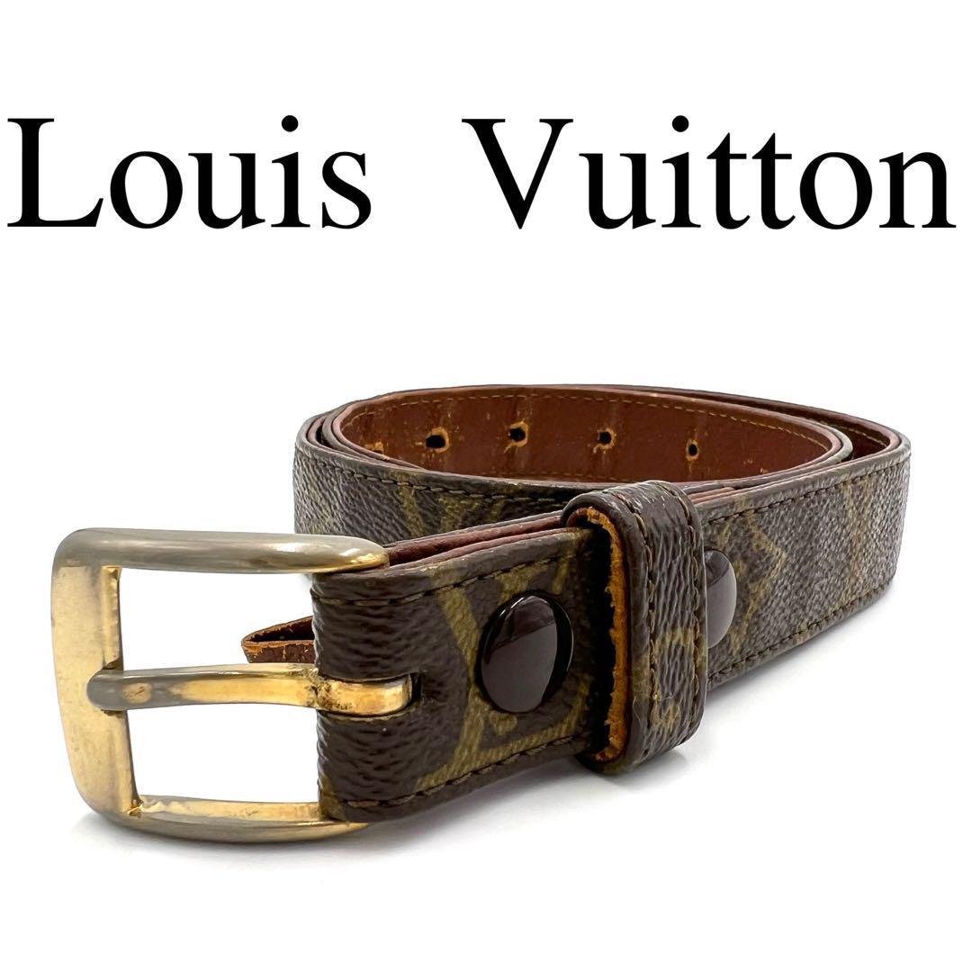 経典ブランド Louis Vuitton ルイヴィトン ベルト モノグラム PVC
