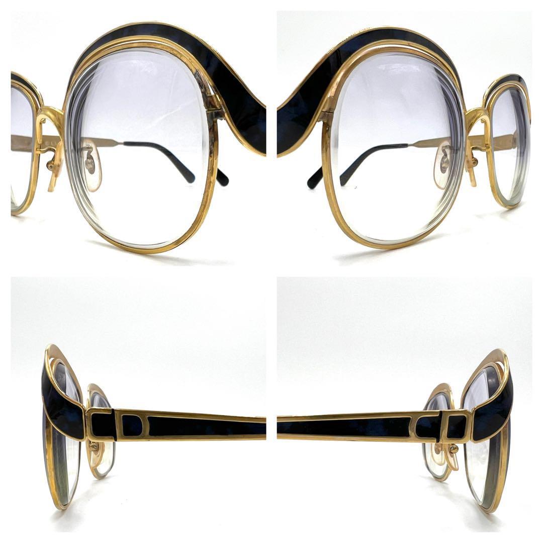 希少 Christian Dior ディオール 眼鏡 度入り CDロゴ ケース付_画像5