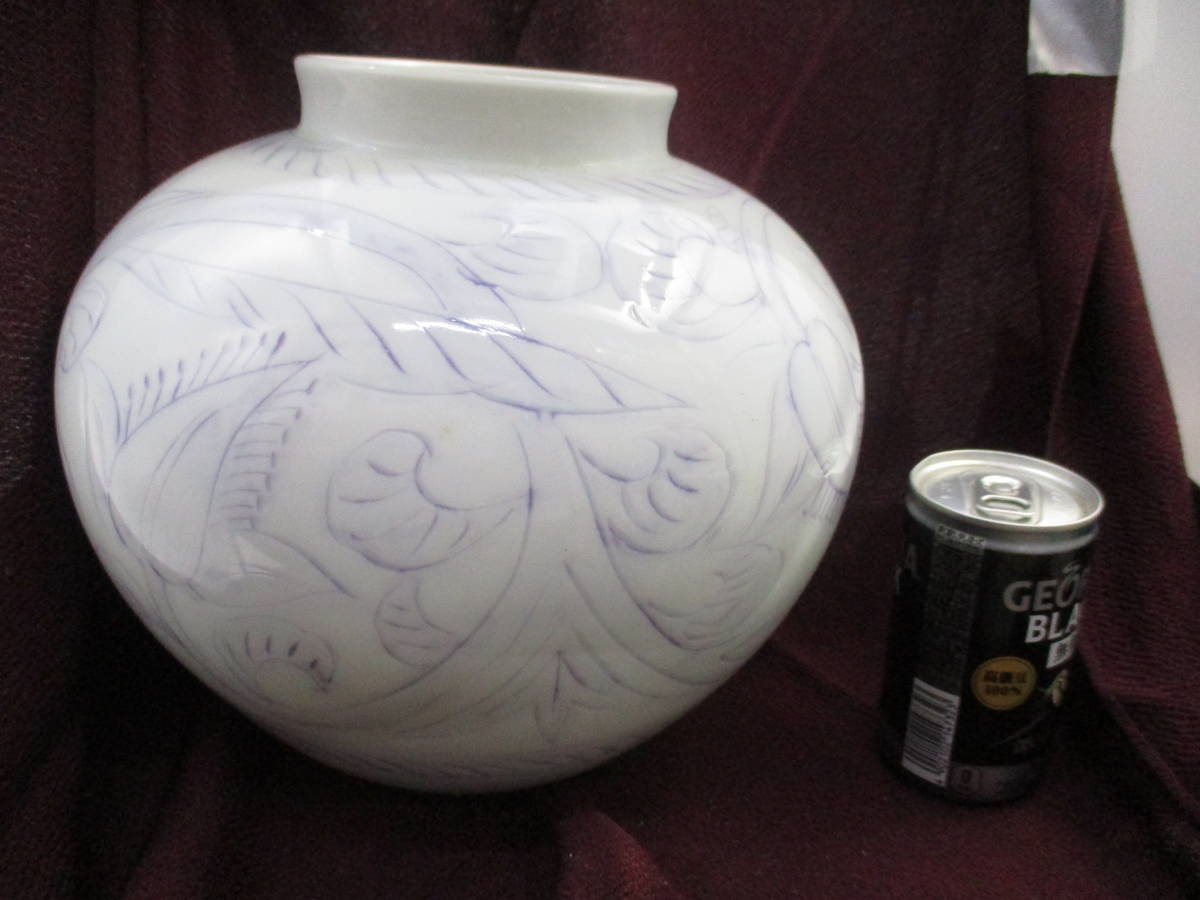 陶器　花器　壺　２点　在銘　検　アンティーク、コレクション 工芸品 陶芸 日本の陶磁　 花瓶_画像7
