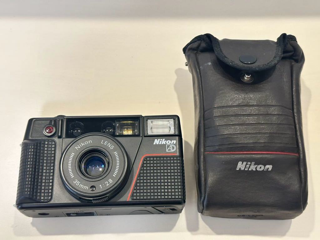 完動美品 Nikon L35AD2 ad 35mm F2.8 コンパクトフィルムカメラ