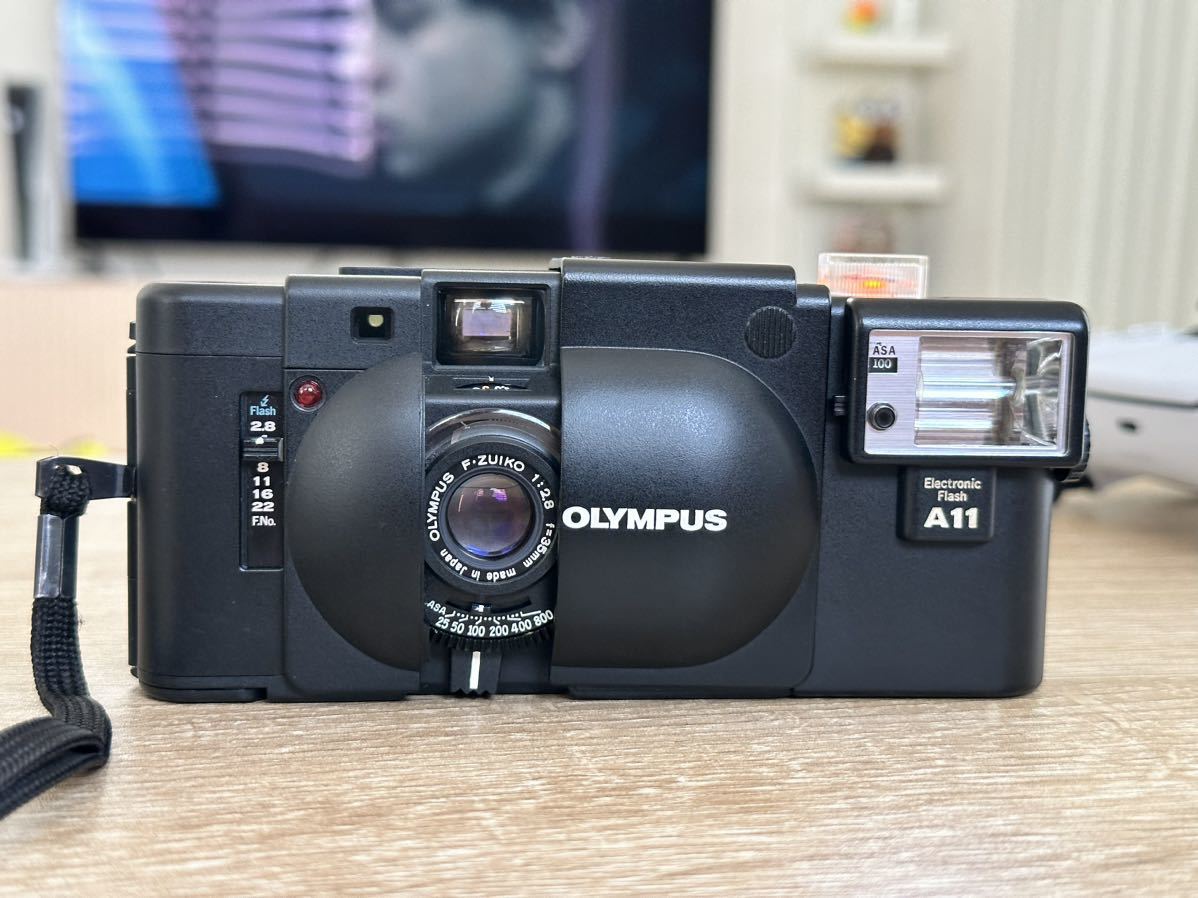 大放出セール】 OLYMPUS オリンパス XA A11 フラッシュ + ボディ