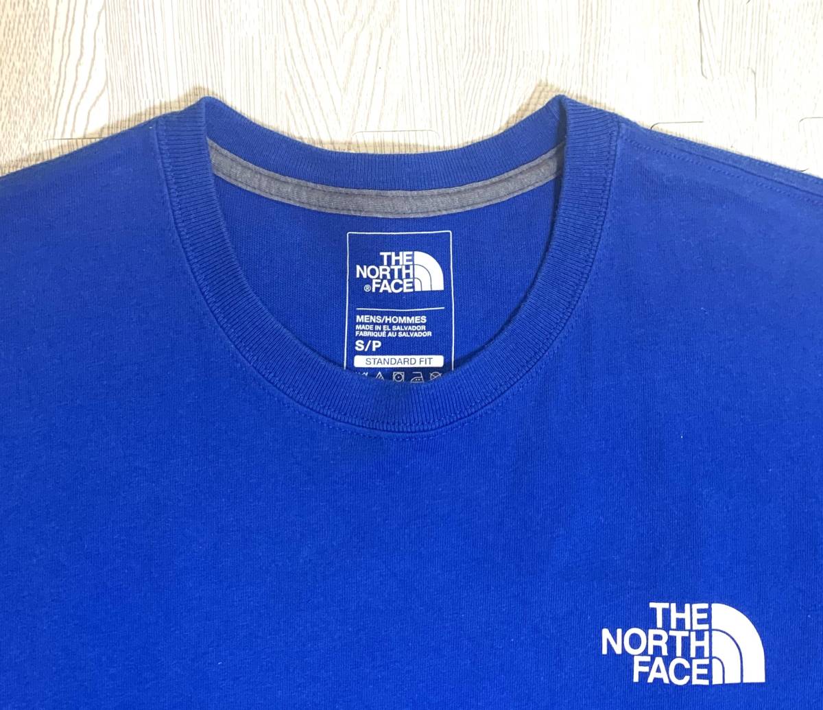 The North Face バックロゴTシャツ S ブルー_画像2