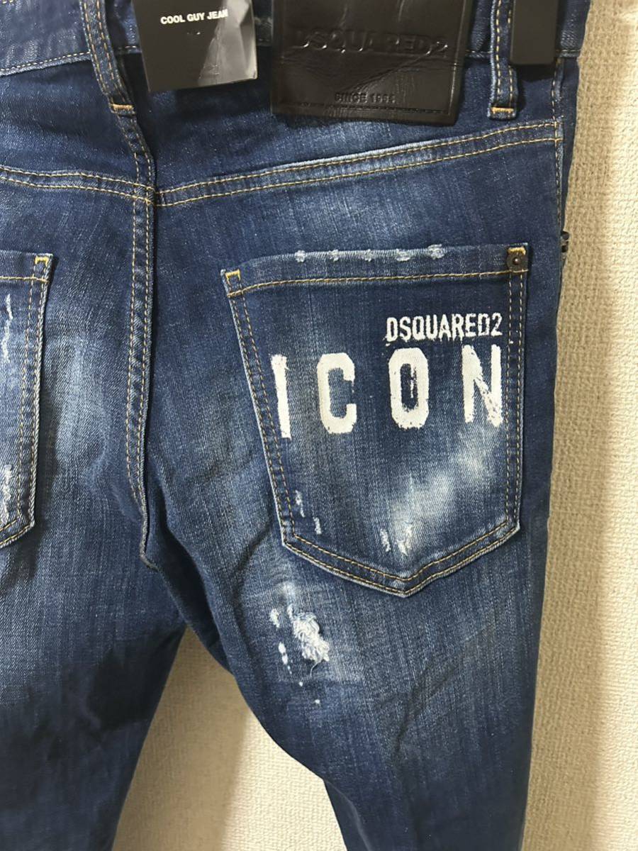 新品 正規品 2022 ディースクエアード デニム 42 ICON COOL GUY JEAN