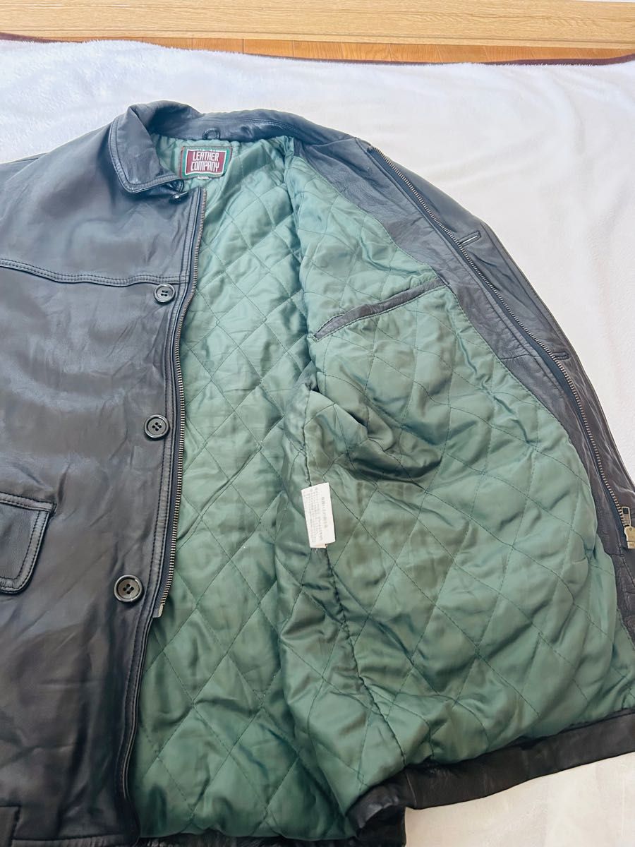 leather company レザー ジャケット 羊革 ラム革 シープ革