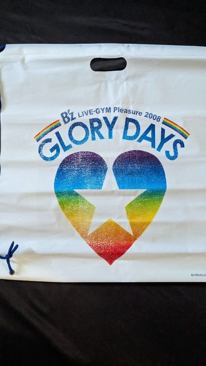 B'z GLORY DAYS LIVEグッズ ビニールバッグ