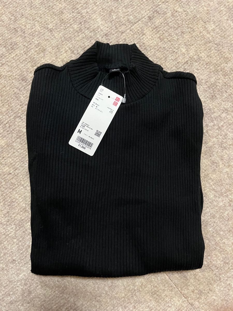 新品】ユニクロ リブハイネックT(長袖) 黒|Yahoo!フリマ(旧 新品】ユニクロ リブハイネックT(長袖) 黒|Yahoo!フリマ(旧