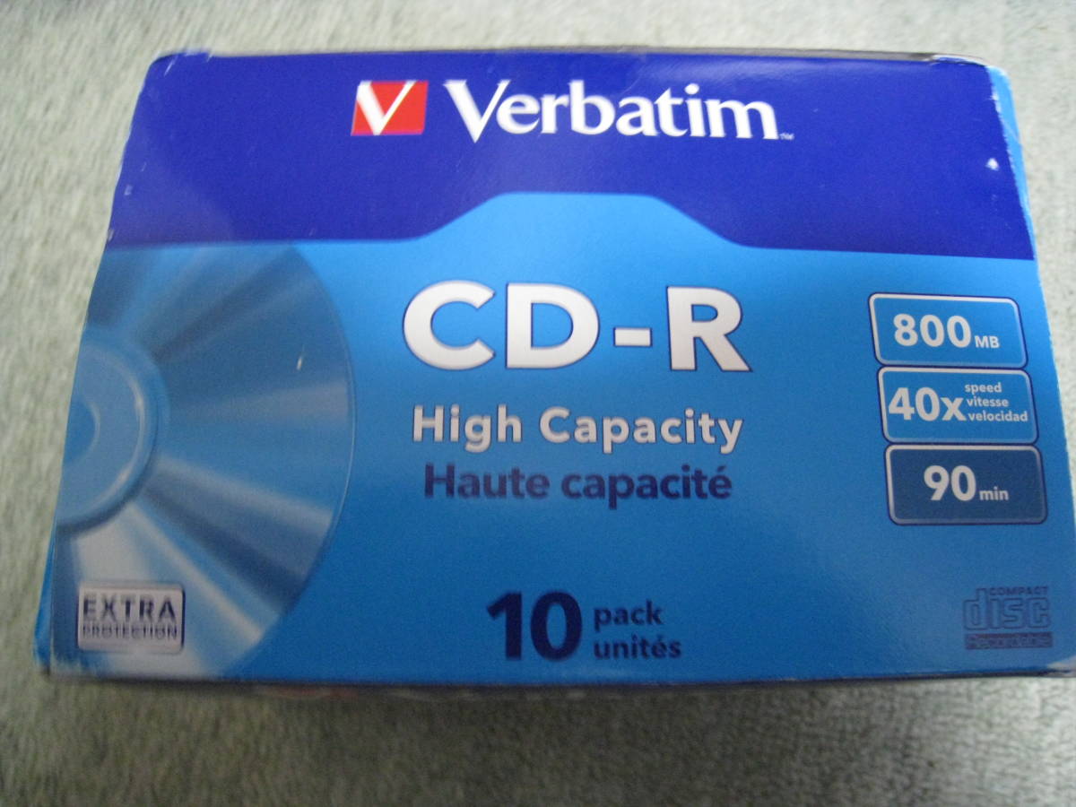 Yahoo Verbatim CD R High Capacity 800MB 90 yahoo-verbatim-cd-r-high-capacity-800mb-90