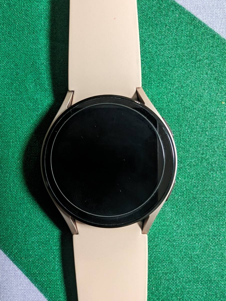 SAMSUNG Galaxy Watch5 40mm SM-R900NZDABRI Pink Gold 交換用バンド1点付き_画像3