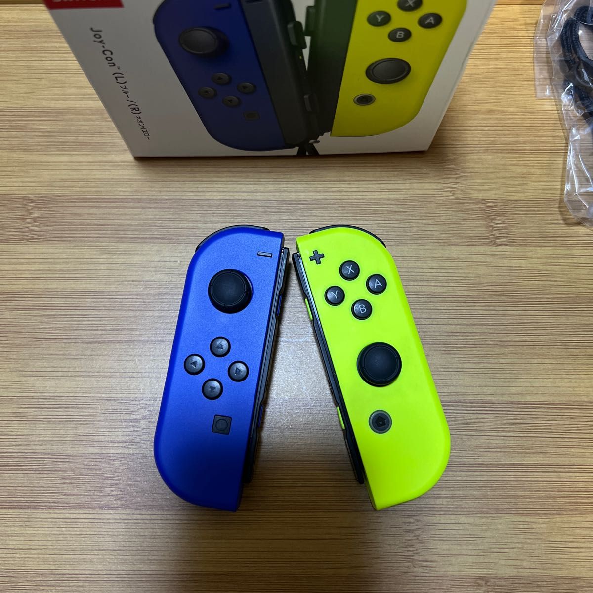 Nintendo Switch ジョイコン ブルー/ネオンイエロー